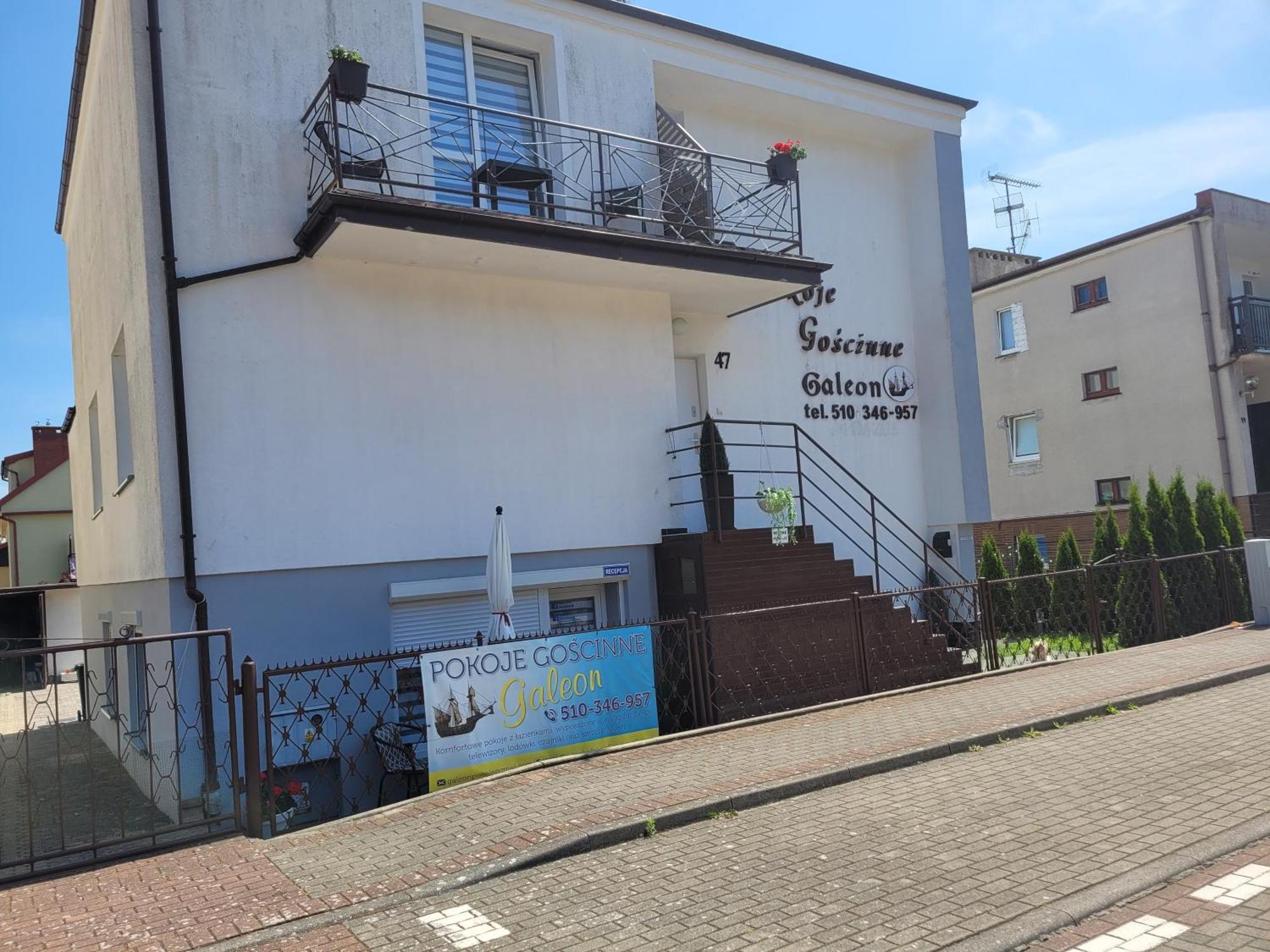 Pokoje Goscinne Galeon W Darlowku Ujście-Darłowskie Buitenkant foto
